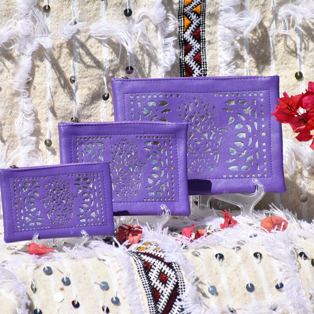 Make Up clutch.Authentic Moroccan Accessories